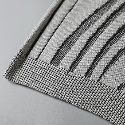 Kenneth® | Jacquard Ice Silk Knit Shirt