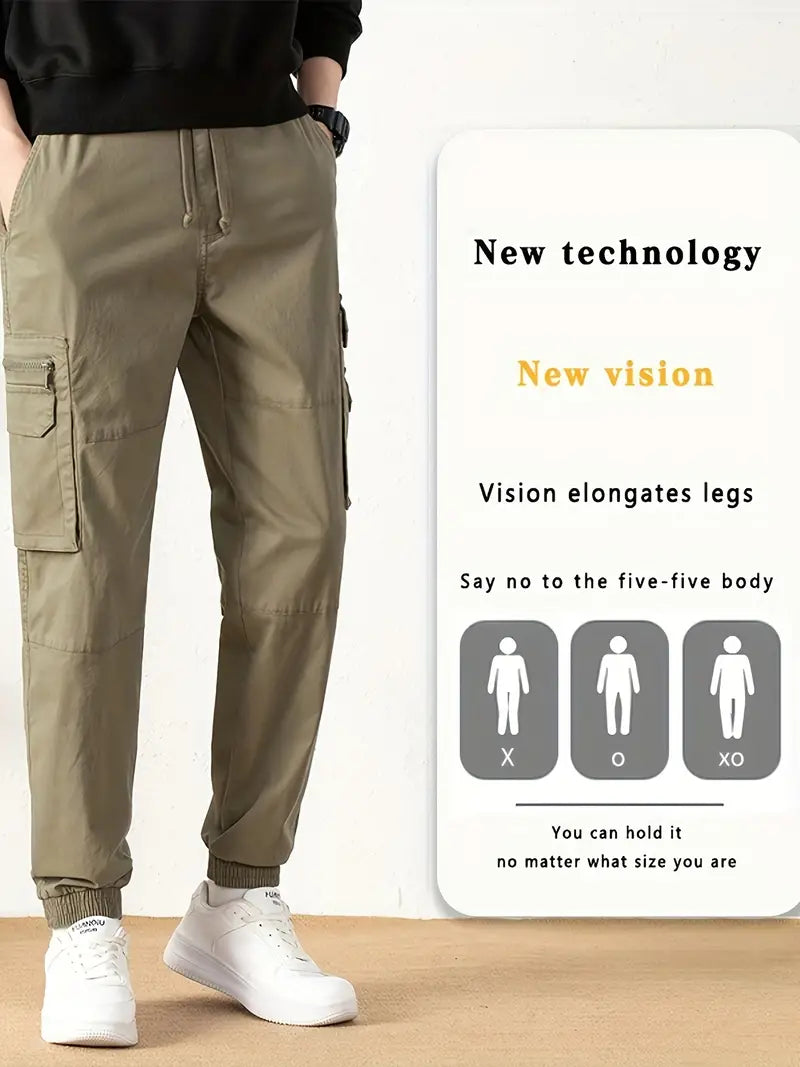 Gearoid® | Trendy, Solid Cargo Pants For Men