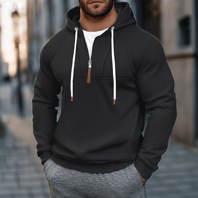 Vicente | Men'S Retro Casual Zipper Hoodie