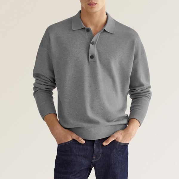 Ricardo® | Refined long-sleeved polo shirt