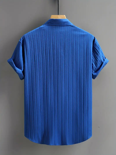 Mateo® | Classic Short Sleeve Button Down Shirt For Men