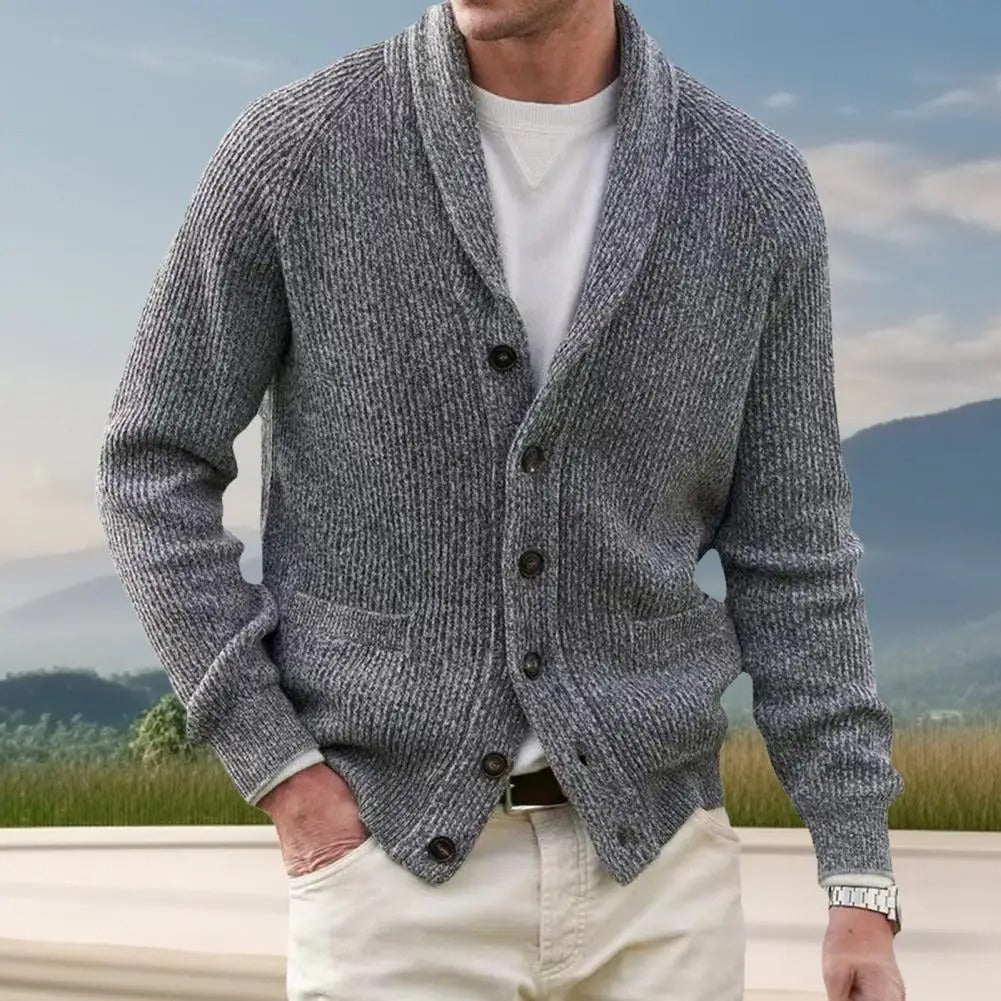 Álvaro® | Classic Buttoned Knitted Cardigan