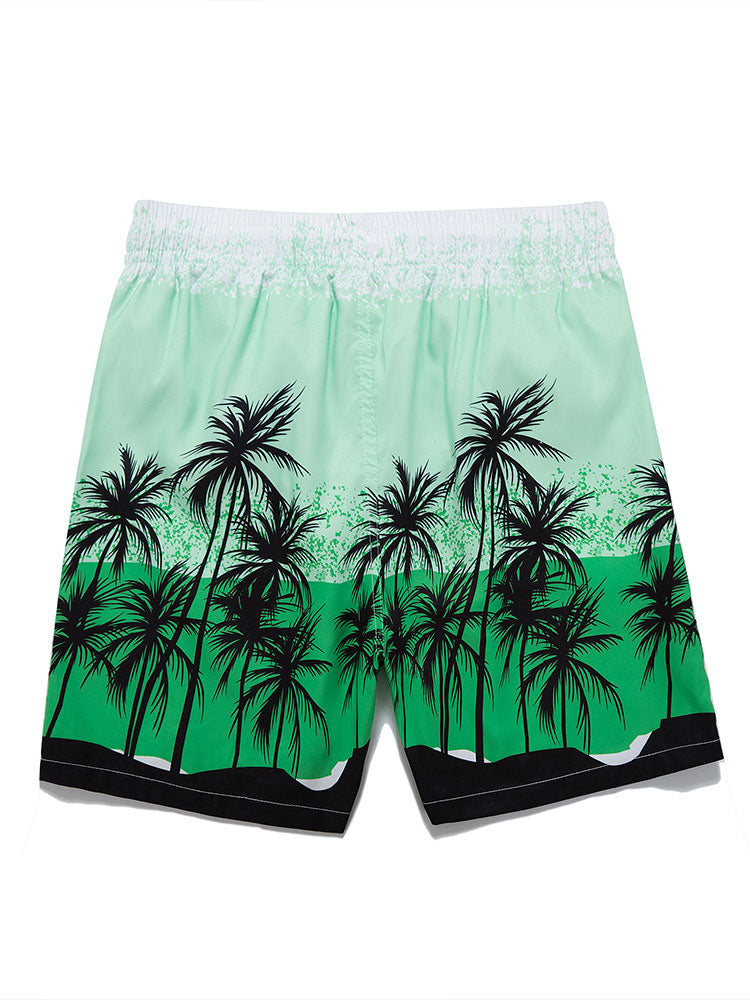 Liam® | Tropical Print Swim Shorts