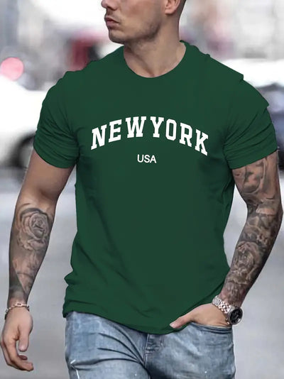 Craig® | T-Shirt With New York Print For Men