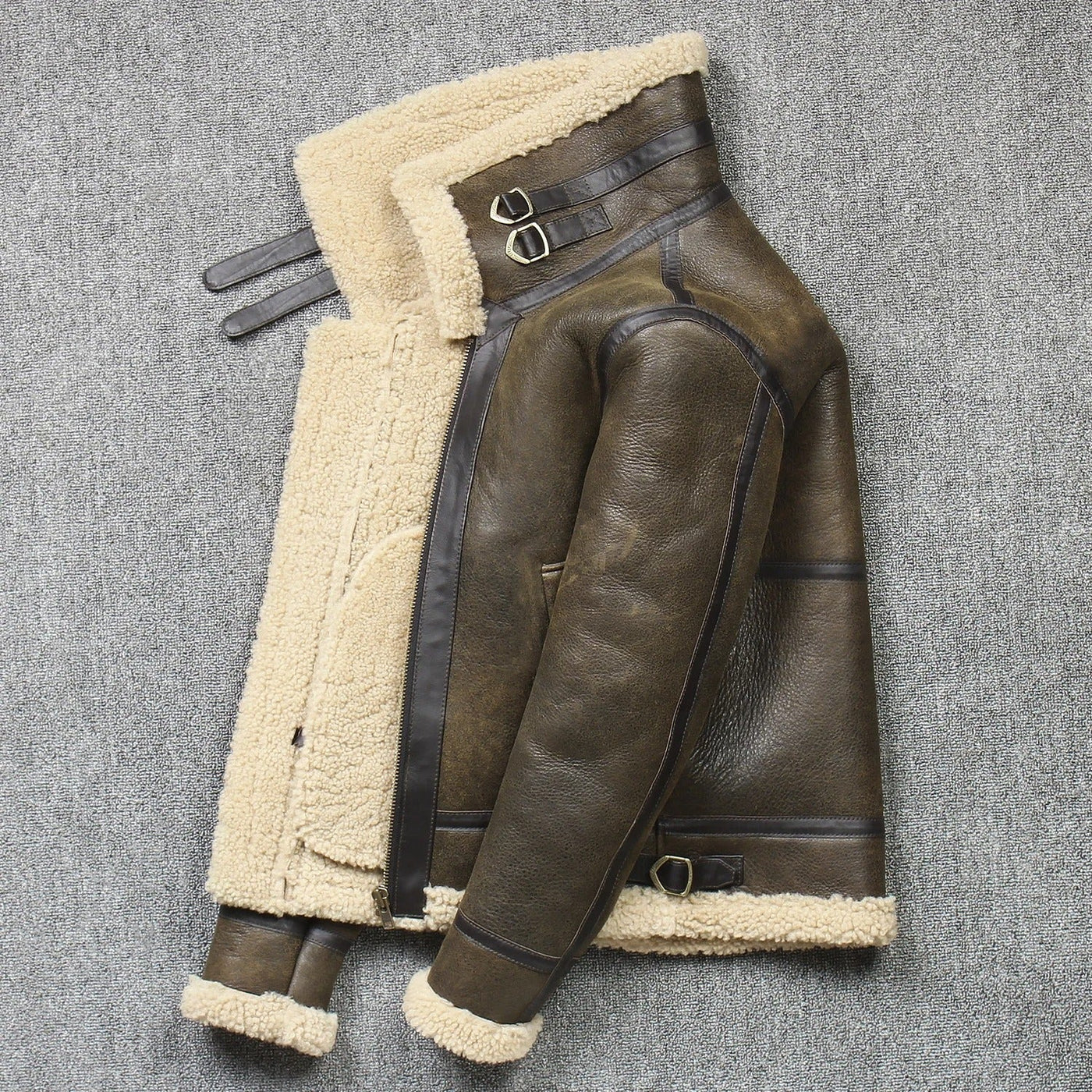 Felipe® | Lined Leather Jacket