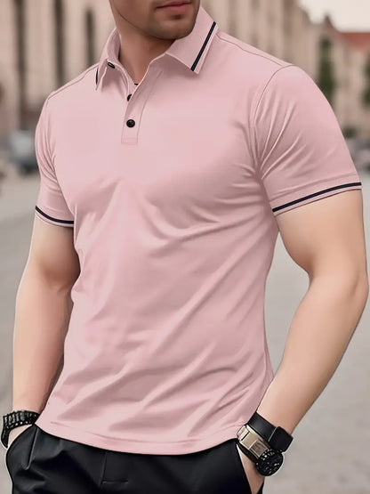 Lovell® | Breathable Golf Shirt With A Regular Fit For Spring