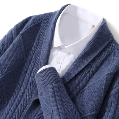Dolores® | Exclusive Wool Cardigan With Check Pattern