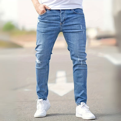 Ben® | Slim-fit jeans for men with worn details