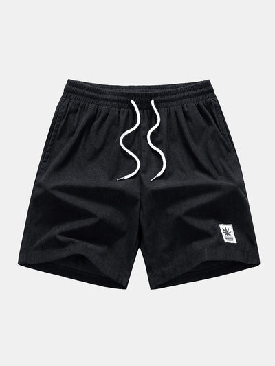 Aurelio® | Corduroy Drawstring Shorts