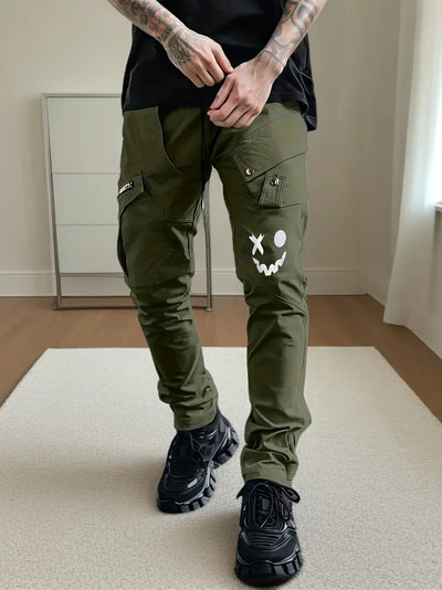 Genaro® | Casual Cargo Pants With Zipper Pockets