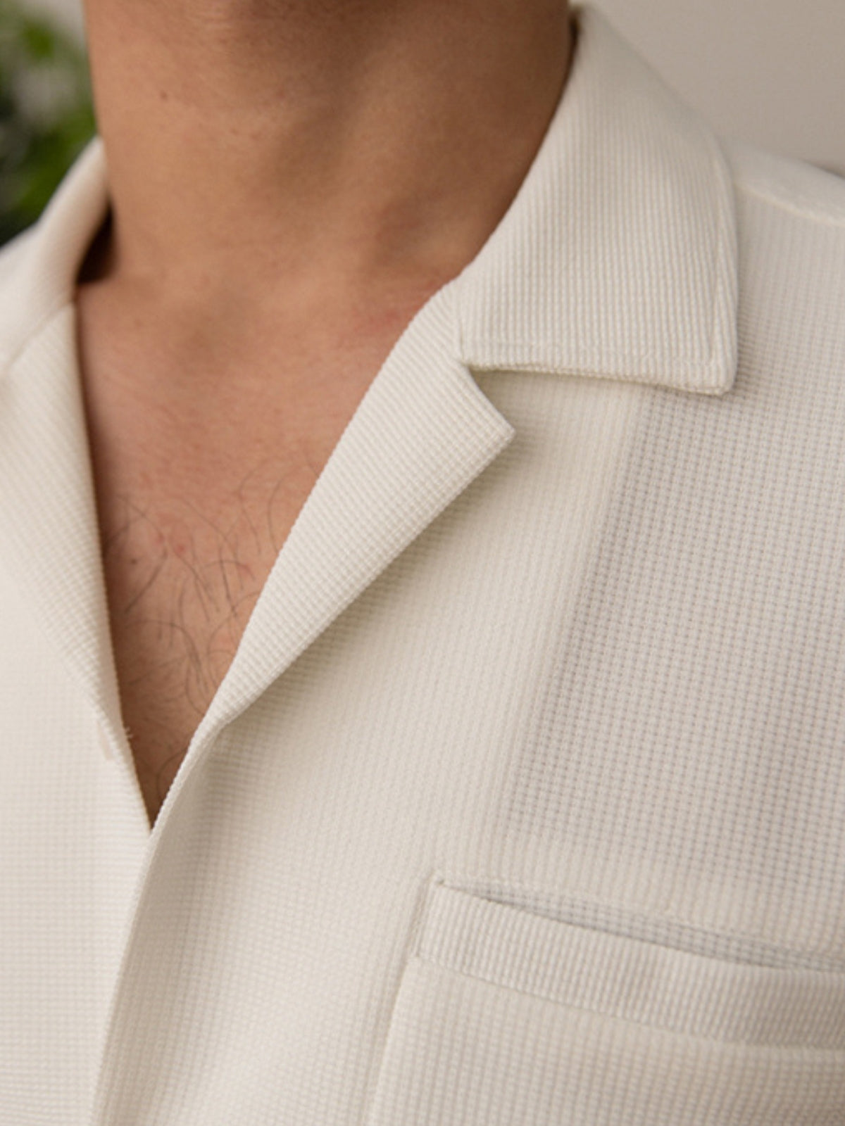 Bharani® | MV Old Money Knitted Cuban Collar Shirt