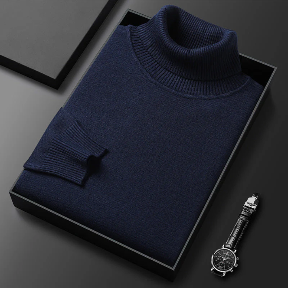 Austin | Alioth Cashmere Turtleneck