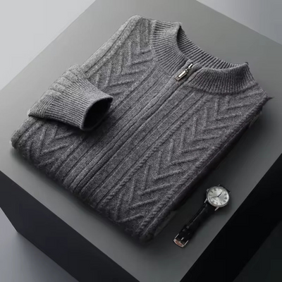 Xavier | Verona Cashmere Pattern Vest