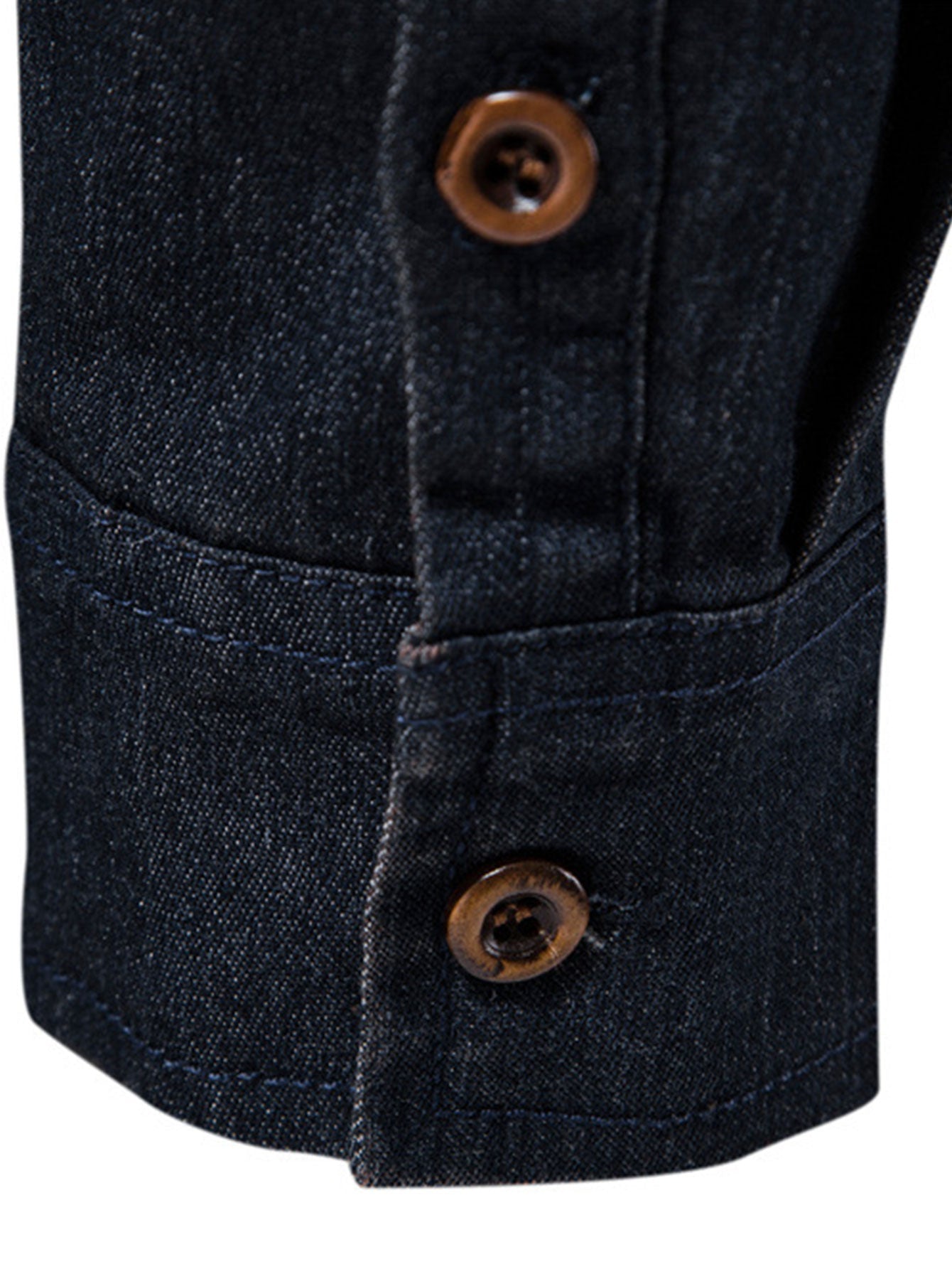 Finbar® | Washed Denim Western Shirt With Pockets