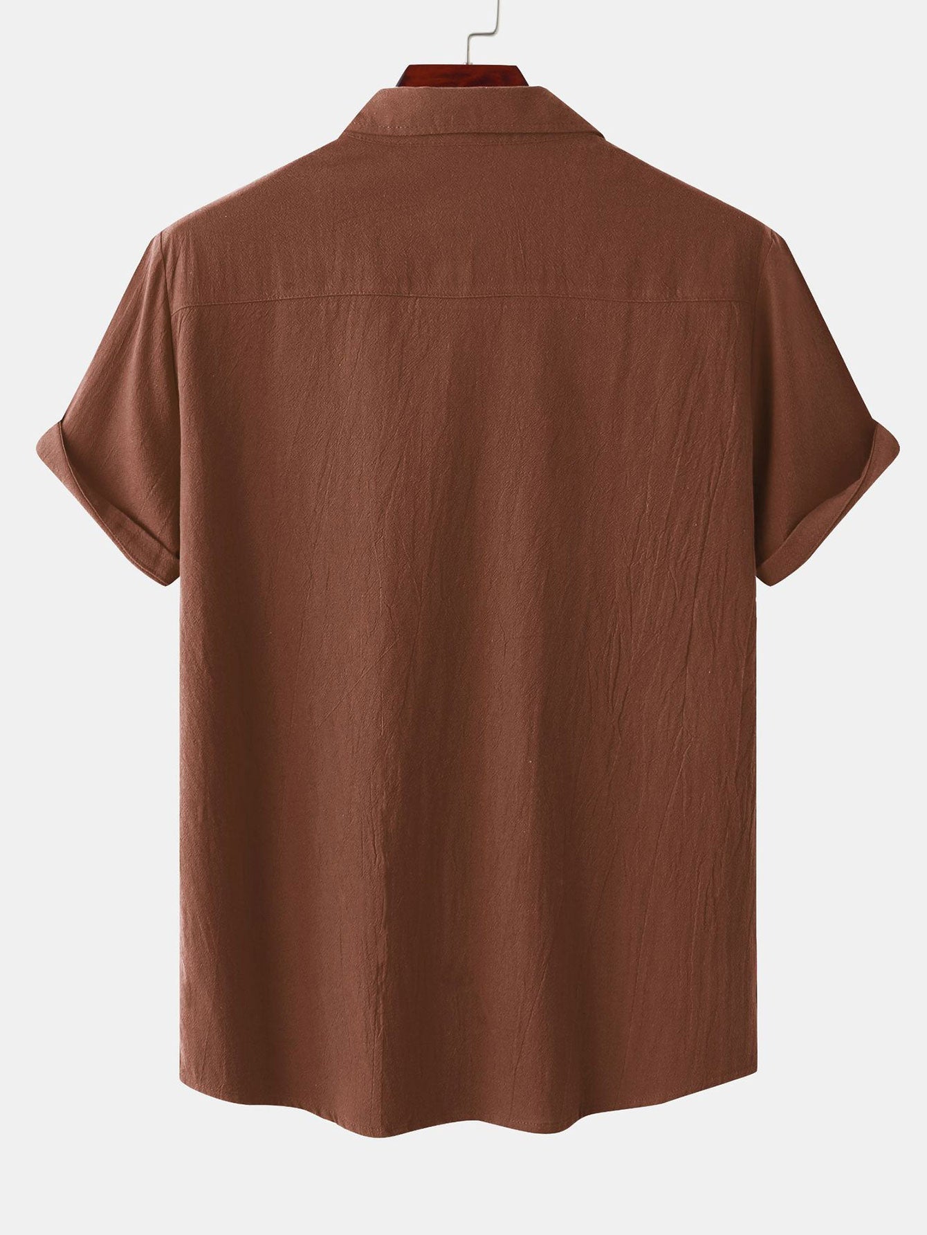 Alver® | Man Button Up Shirt With Patch Pockets