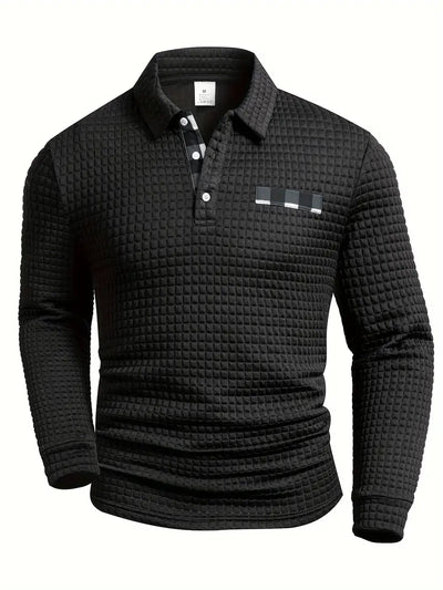 Uriel | Ribbed Polo Sweater
