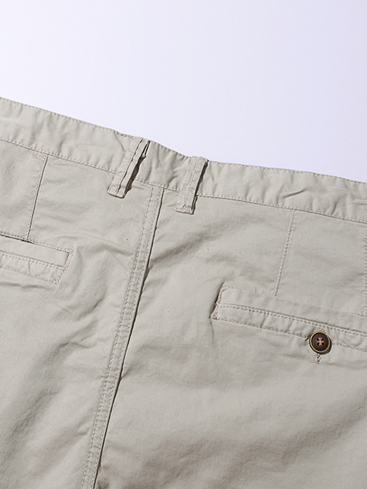 Leopoldo® | Man Washed Chino Shorts