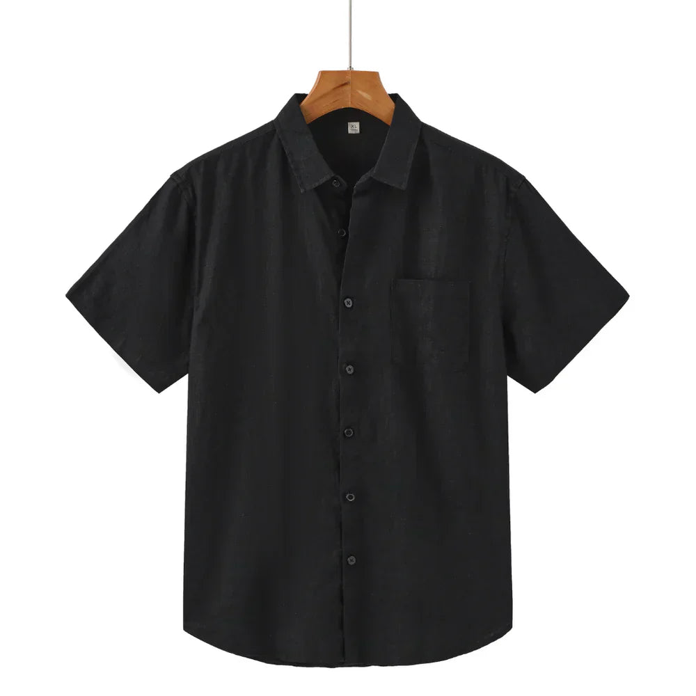 Alfredo® | Linen Shirt Short Sleeves