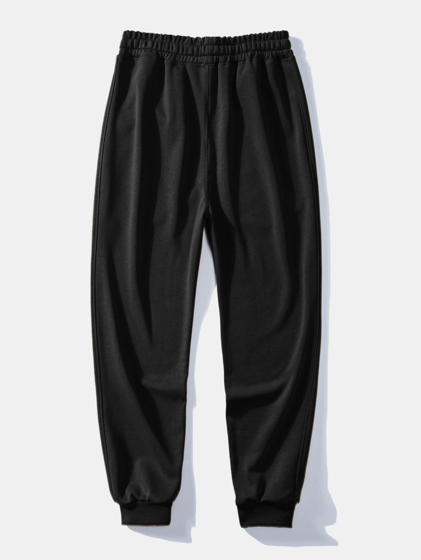 Afram® | Never Give Up Print Relax Fit Sweatshirt & Basic Jogging Pants