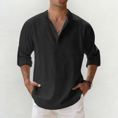 Santino® | Premium Cotton-Linen Stretch Shirt