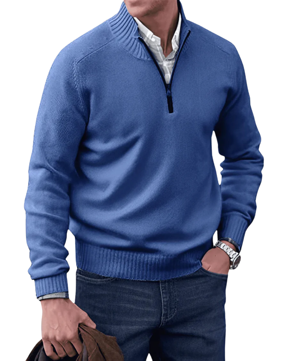 Moses | Casual Zip Sweater
