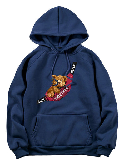 Mica | Shoulder Bag Bear Print Hoodie