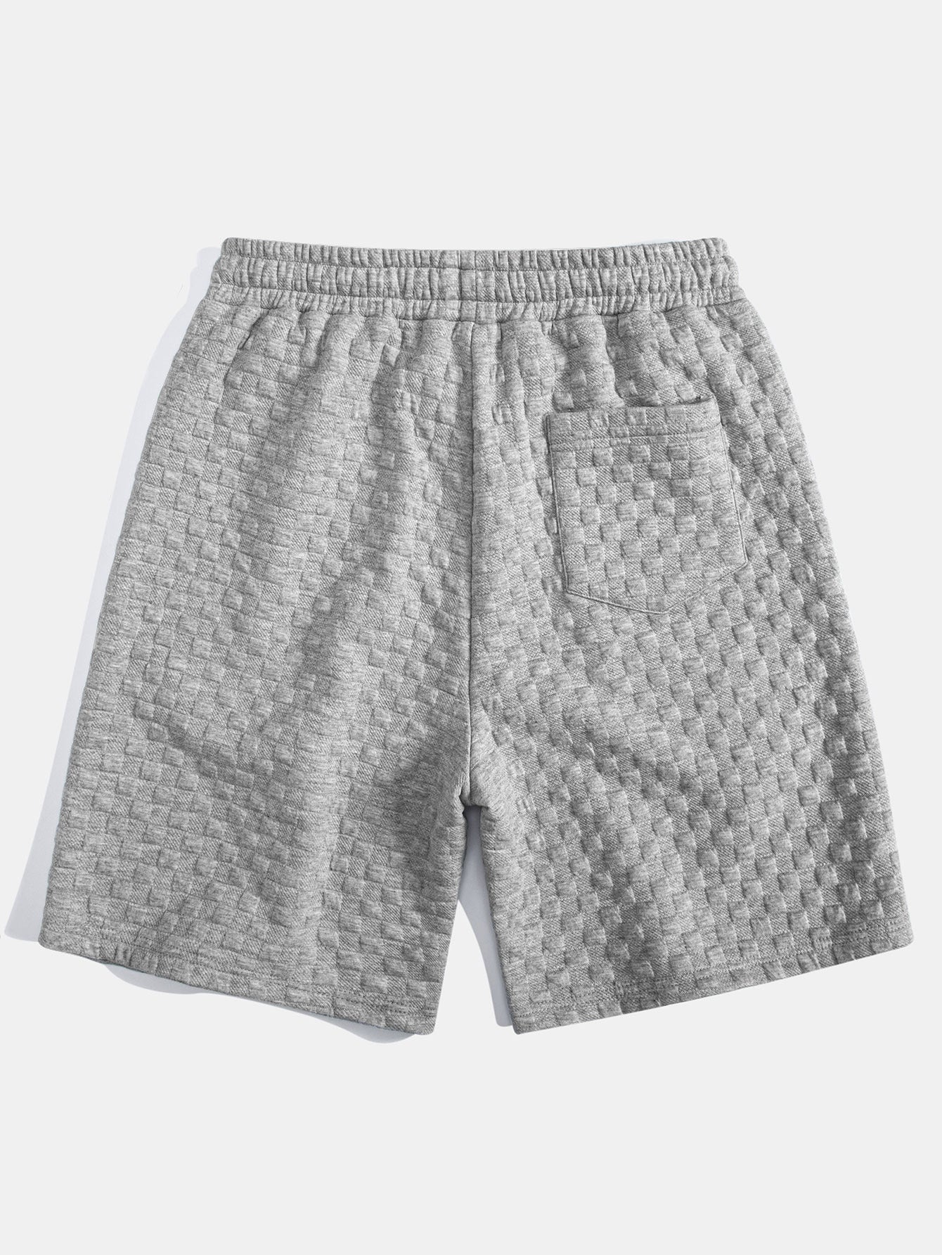 Ralph® | Checkerboard Jacquard Arc Hem Hooded T-Shirt & Checkerboard Jacquard Shorts