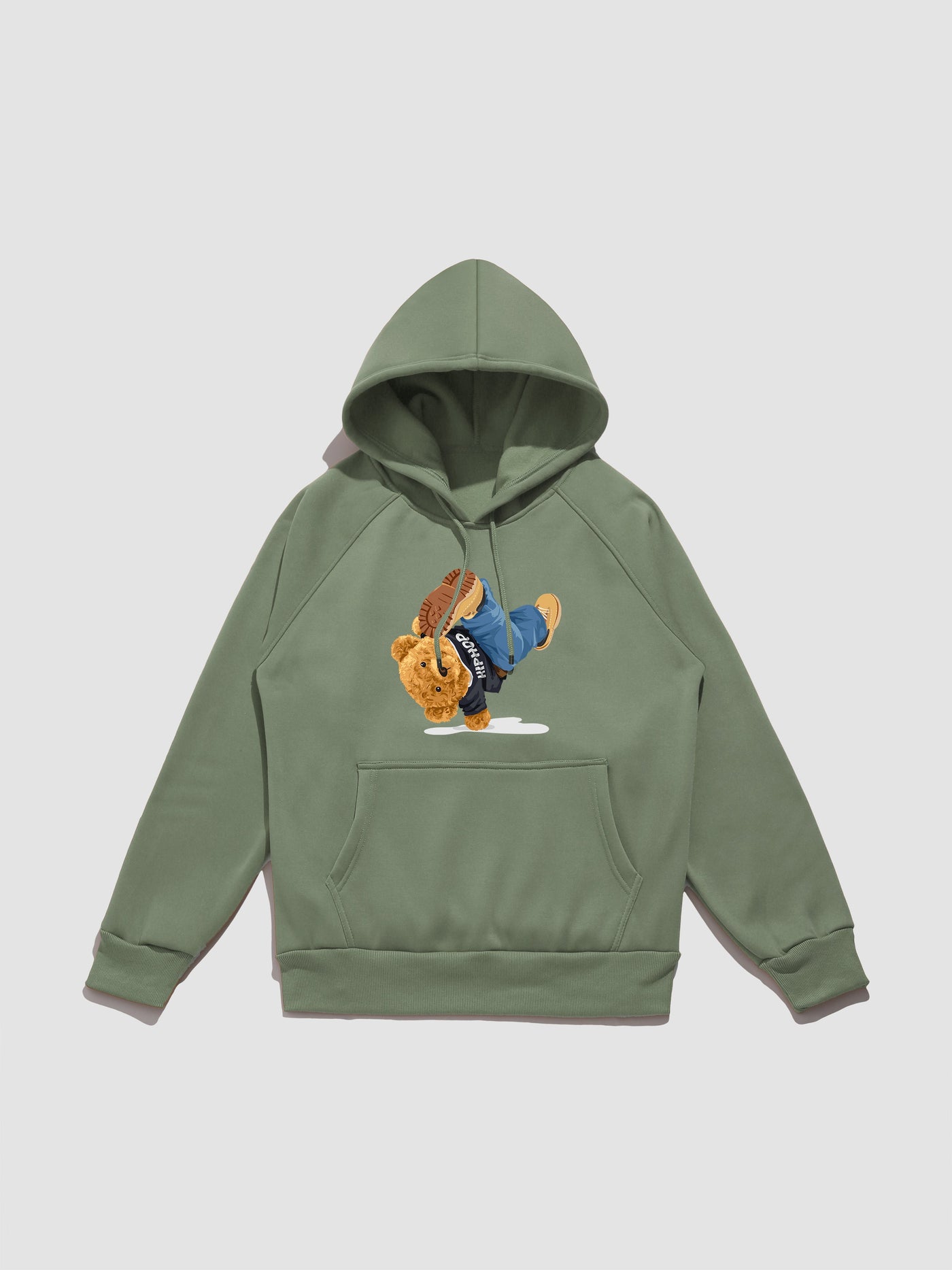 Armando | Break Dance Bear Print Hoodie