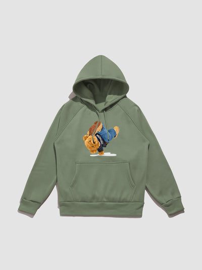 Armando | Break Dance Bear Print Hoodie