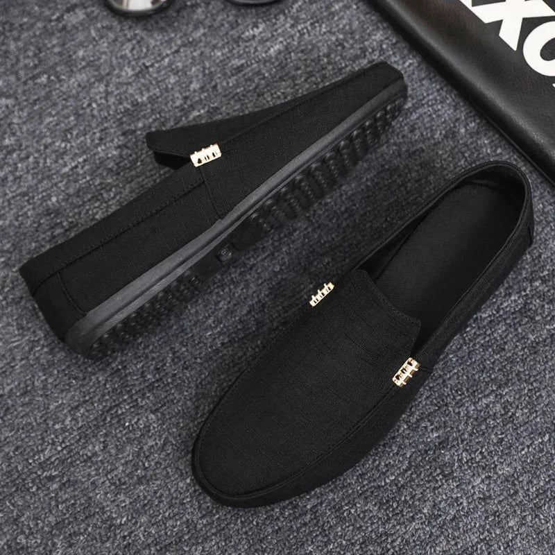 Atiyeh® | Krom Canvas Loafers