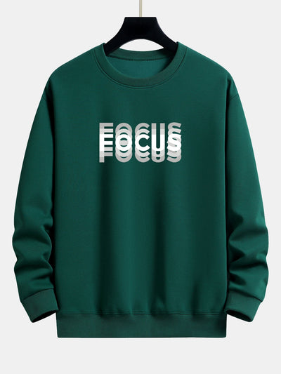 Javier® | Focus Print Relax Fit Sweatshirt