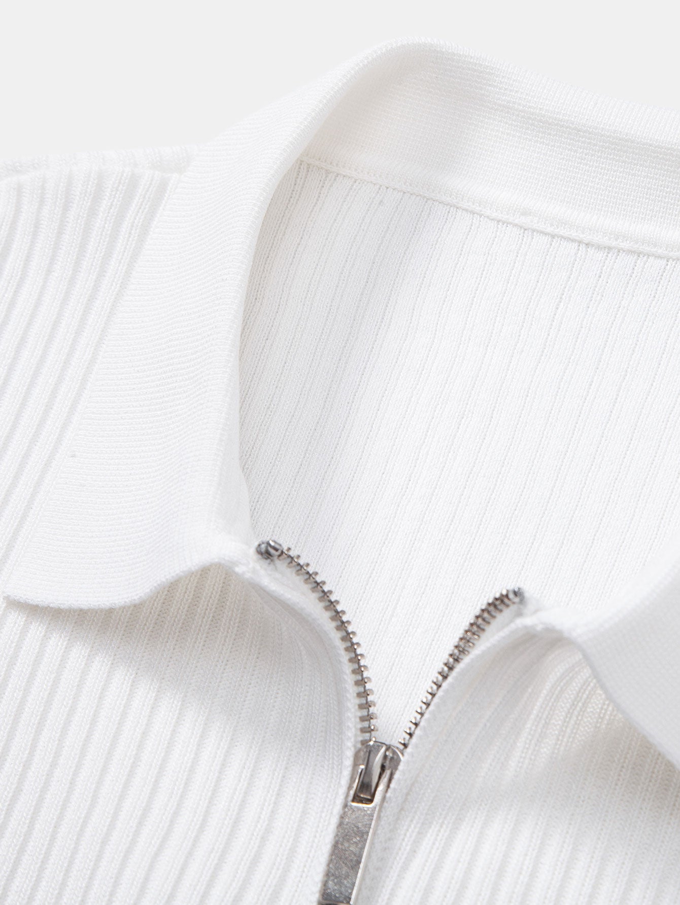 Samuel | Striped Gradient Knitted Polo Shirt