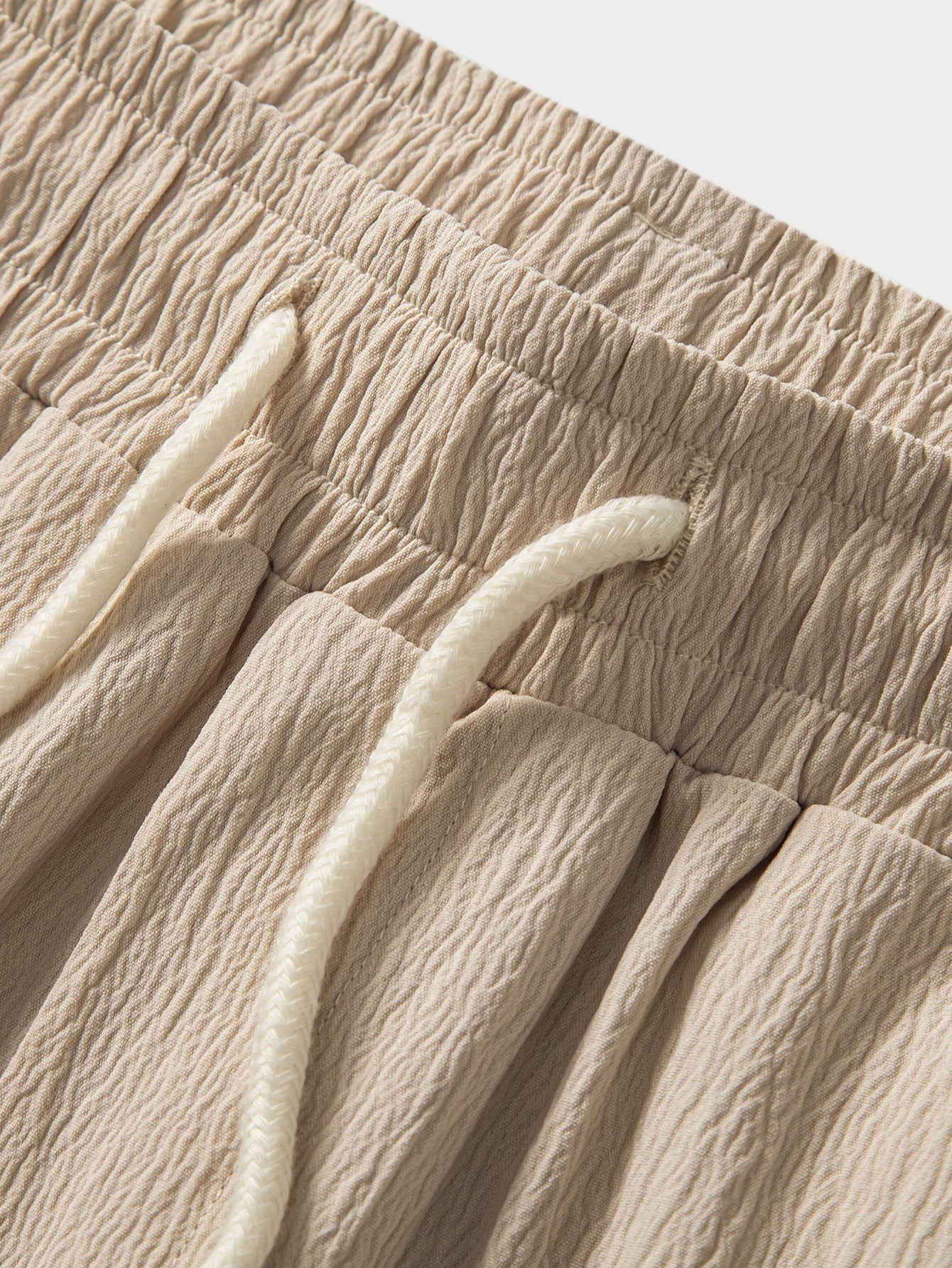 Yago® | Wrinkle Textured Straight Leg Pants
