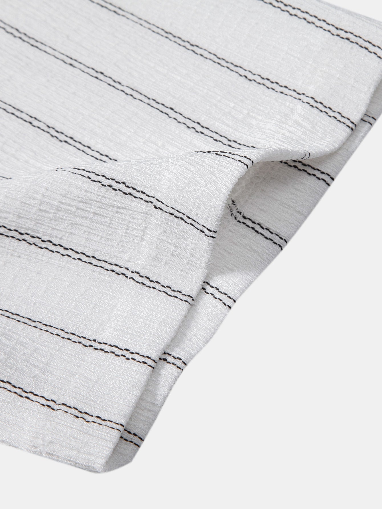 Cirilo® | Stripe Textured Button Up Shirt