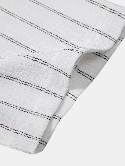 Atta® | Stripe Textured Button Up Shirt