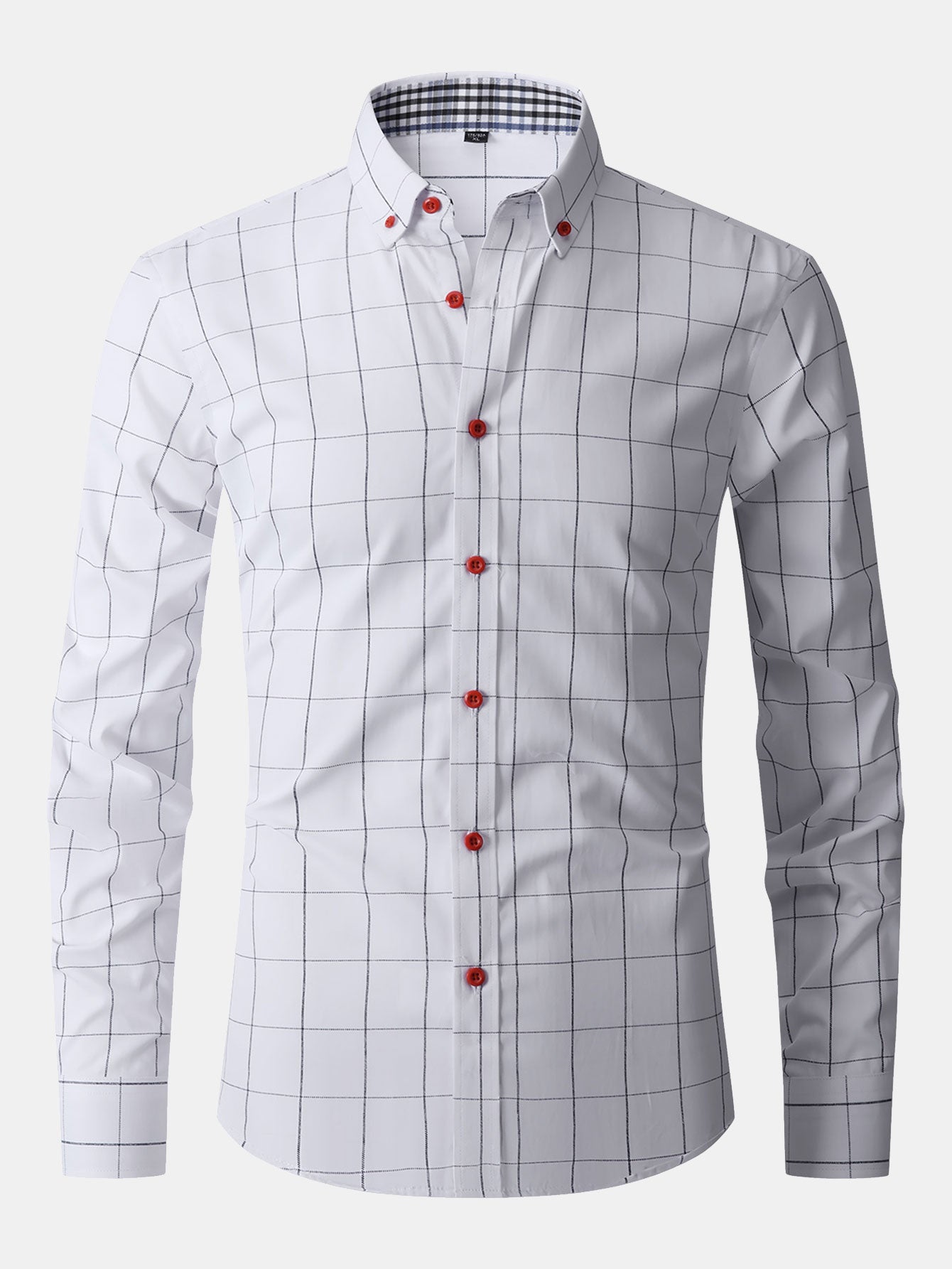 Franco® | Long Sleeve Plaid Button Up Shirt