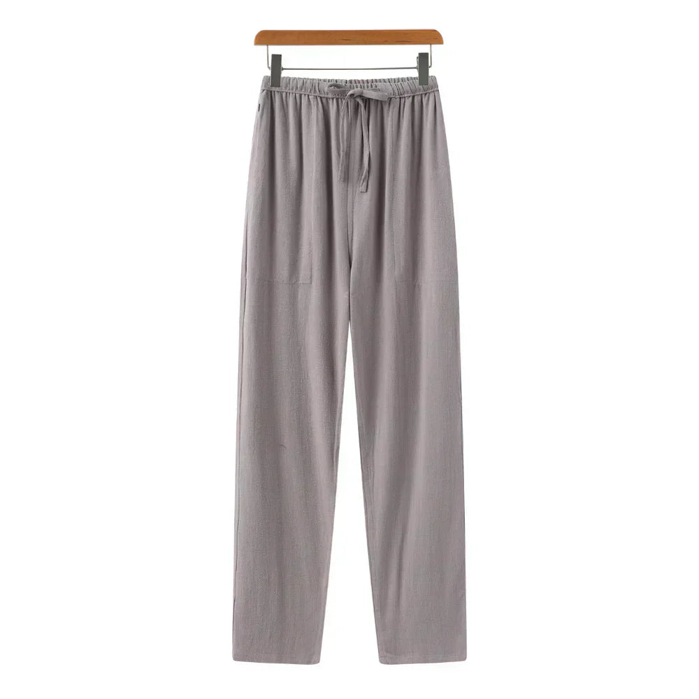 Corban | Slim linen pants