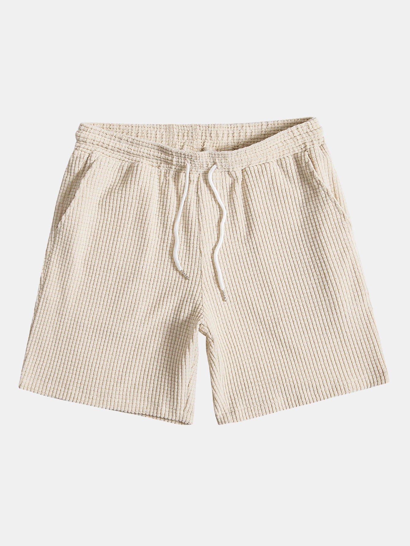 Barbo® | Waffle Drawstring Shorts