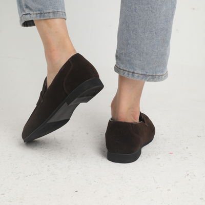 Tristan® | Suede Strap Loafers