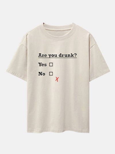 Naim® | Print Drop Shoulder Oversize T-Shirt