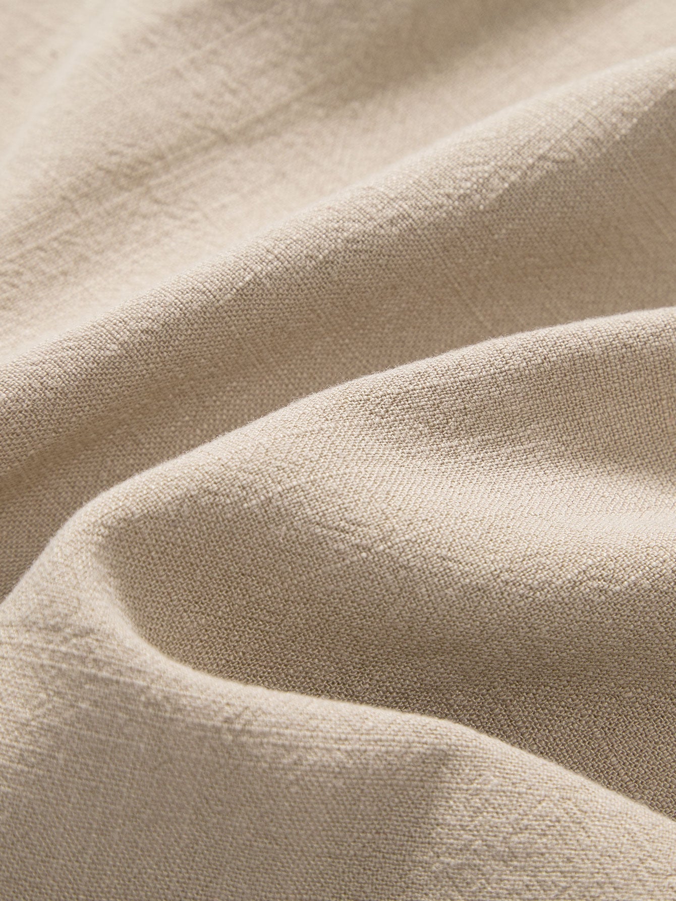 Maurice® | Linen And Rayon Blend Stand Collar Shirt