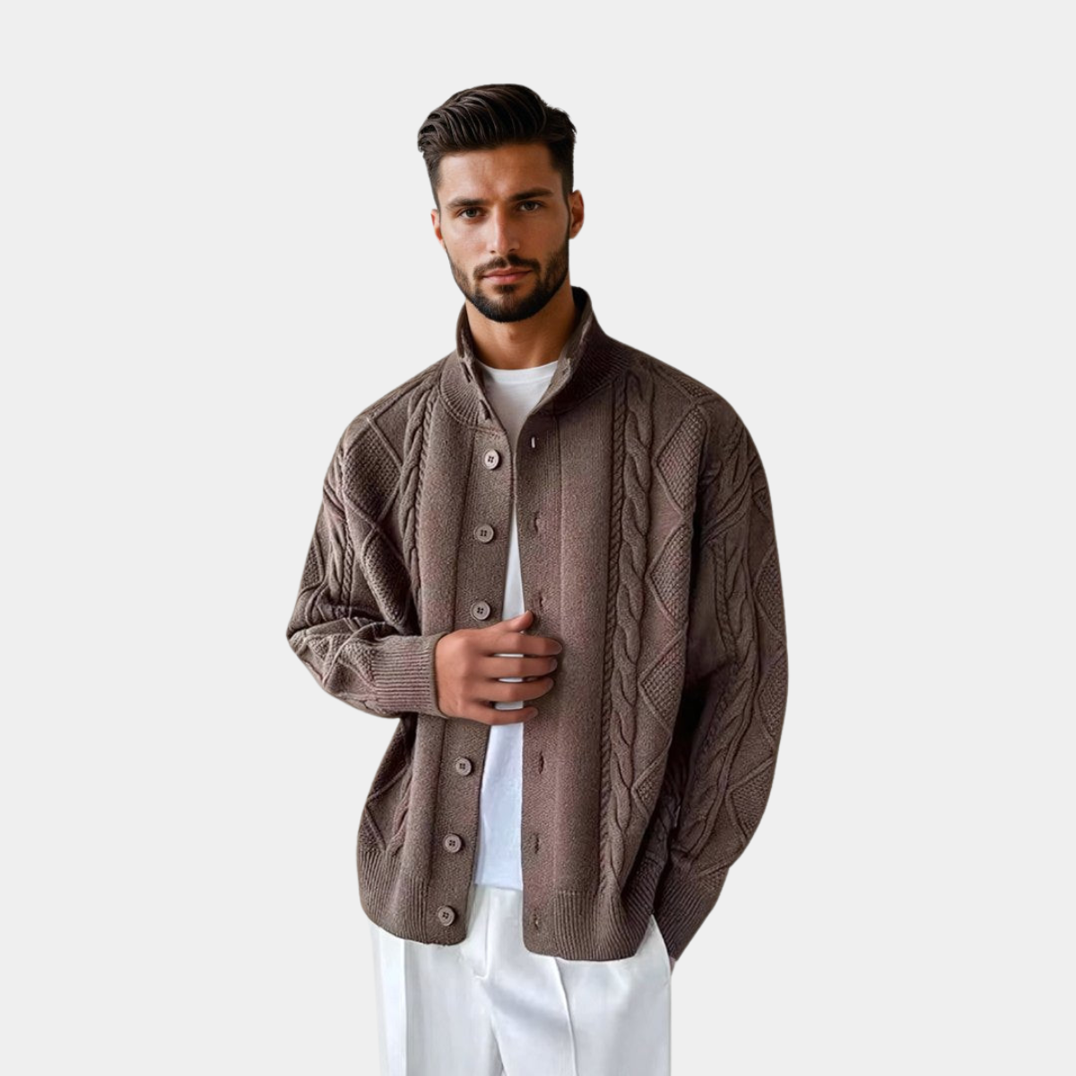 Beltrán® | Men'S Knitted Cardigan