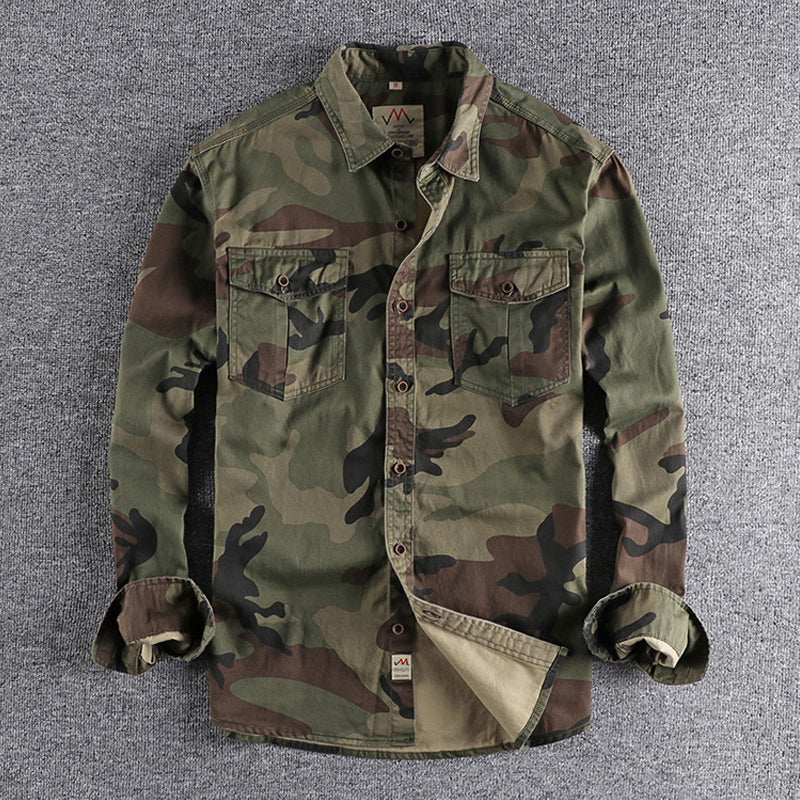 Judd® | Men'S Long Sleeve Camouflage Work Shirt