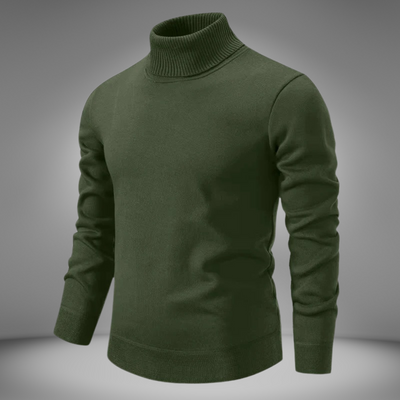 Eneas | Classic turtleneck knit sweater for men