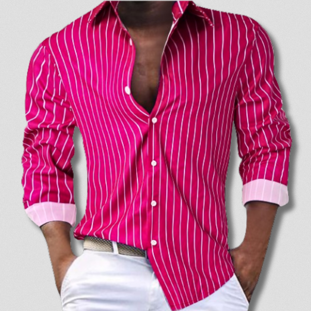 Emeterio® | Elegant Striped Shirt for Men