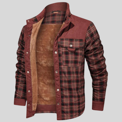 Dion® | Checked Lined Jacket
