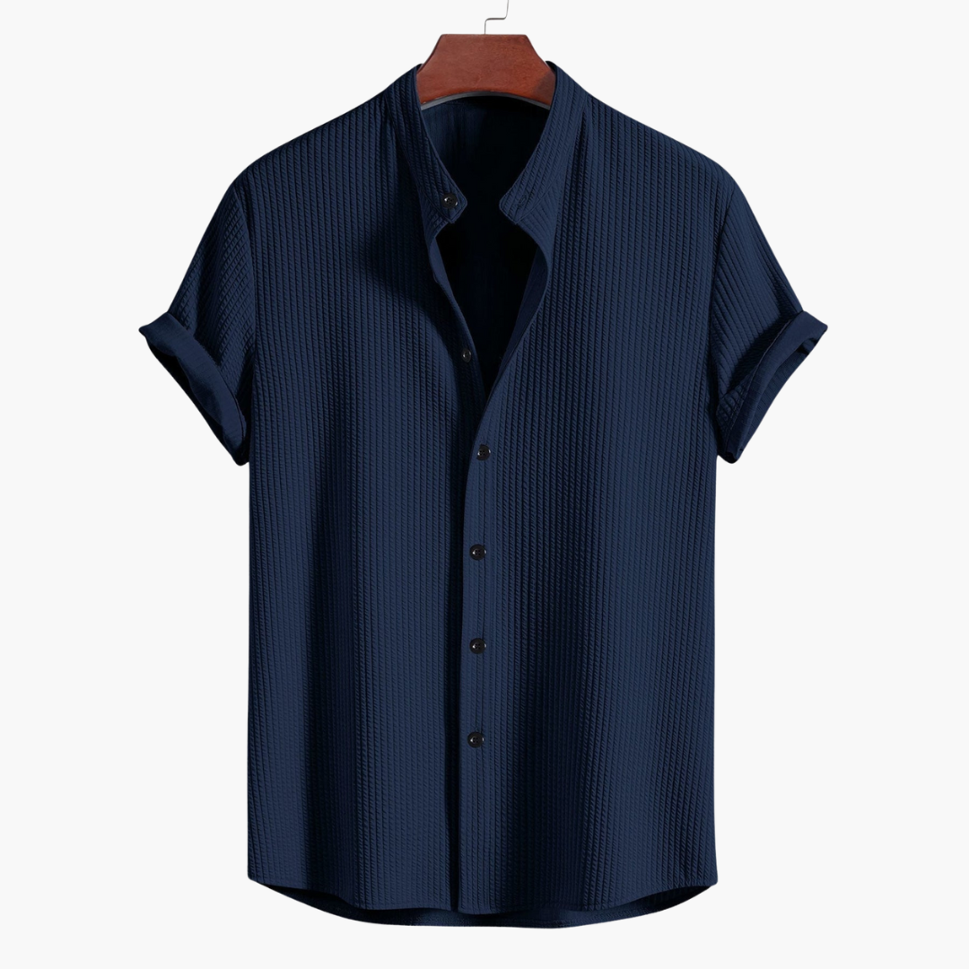 Jago | Men's stand-up collar shirt