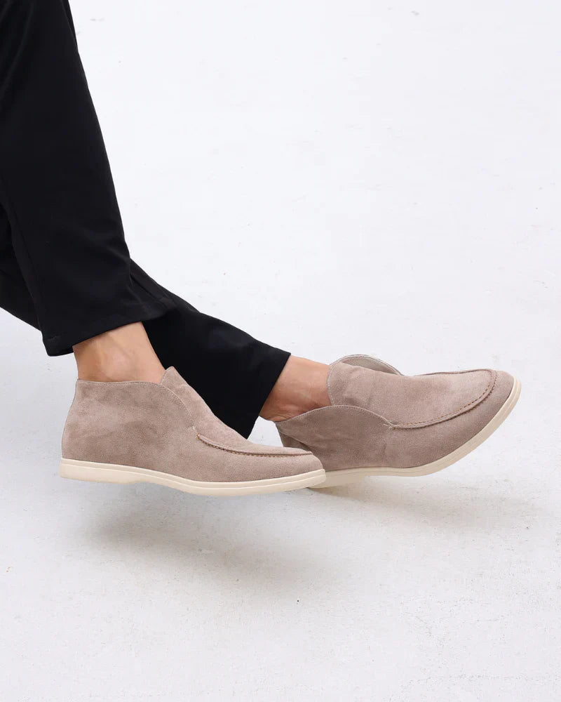 Yuri® | Old Money High Suede Loafers