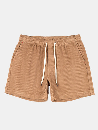 Venantius | Cotton Corduroy Drawstring Shorts