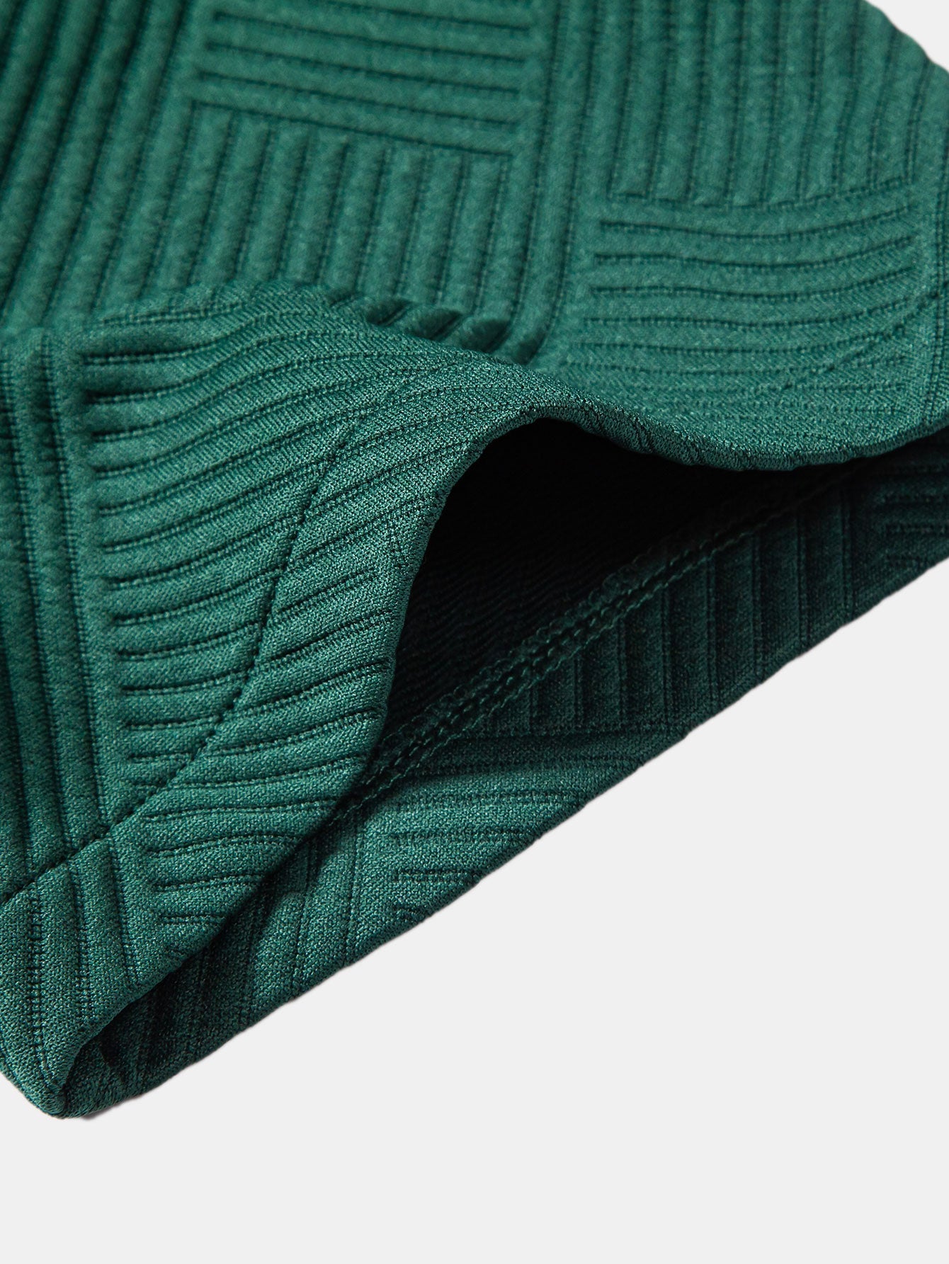 Eleuterio® | Stripe Jacquard Button Up Shirt & Shorts